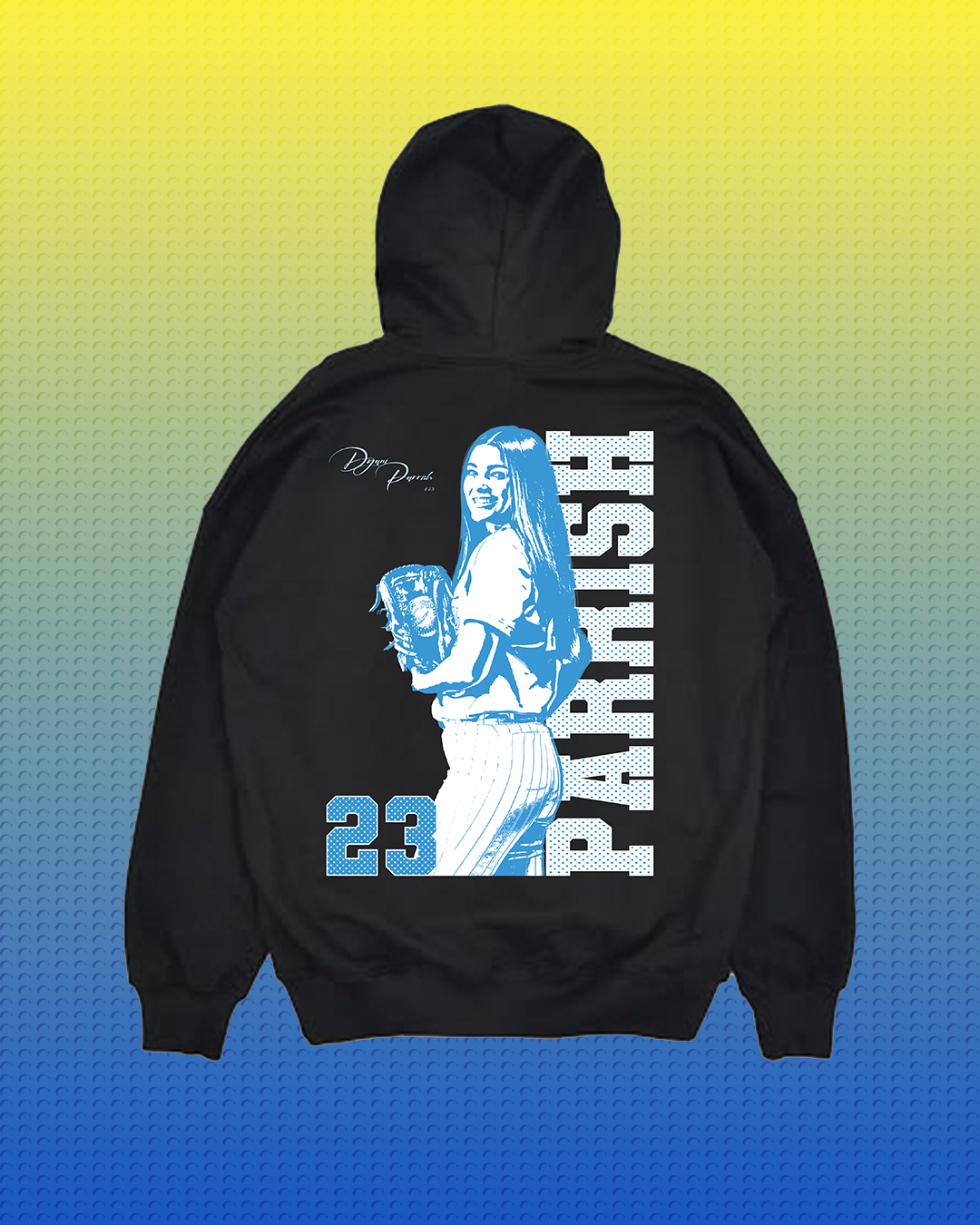 "NEW AGE" Dyani Parrish Hoodie (BABY BLUE)