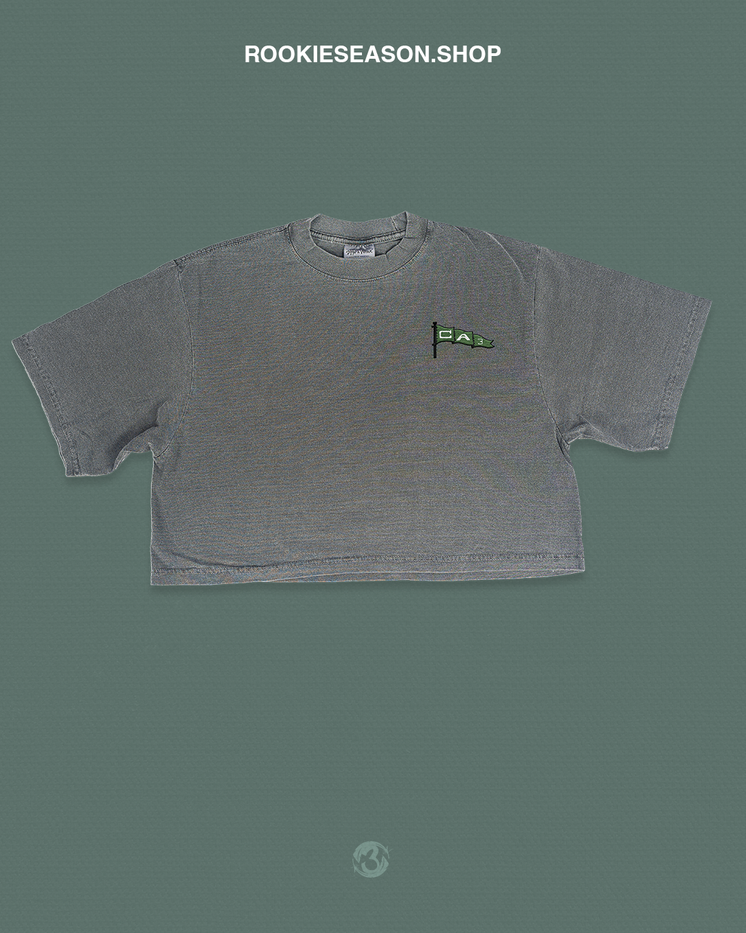 “CA3 FLAG” Women Cropped T-Shirt