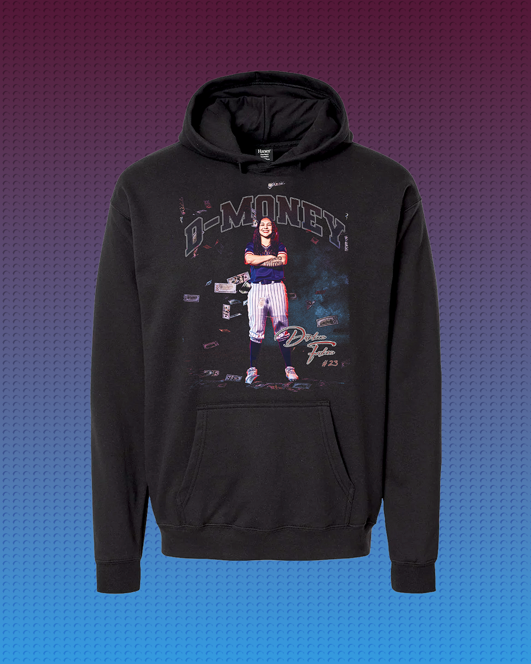 “Vintage” Darleen Falcon Hoodie