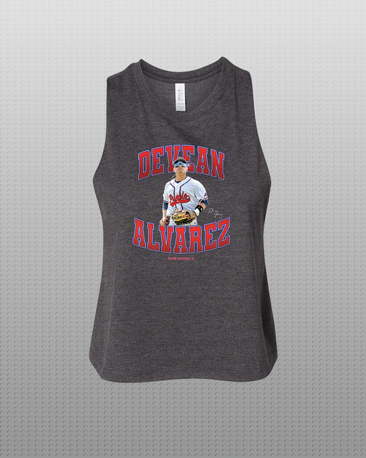 "New Age" Woman's Tank (Grey & White)