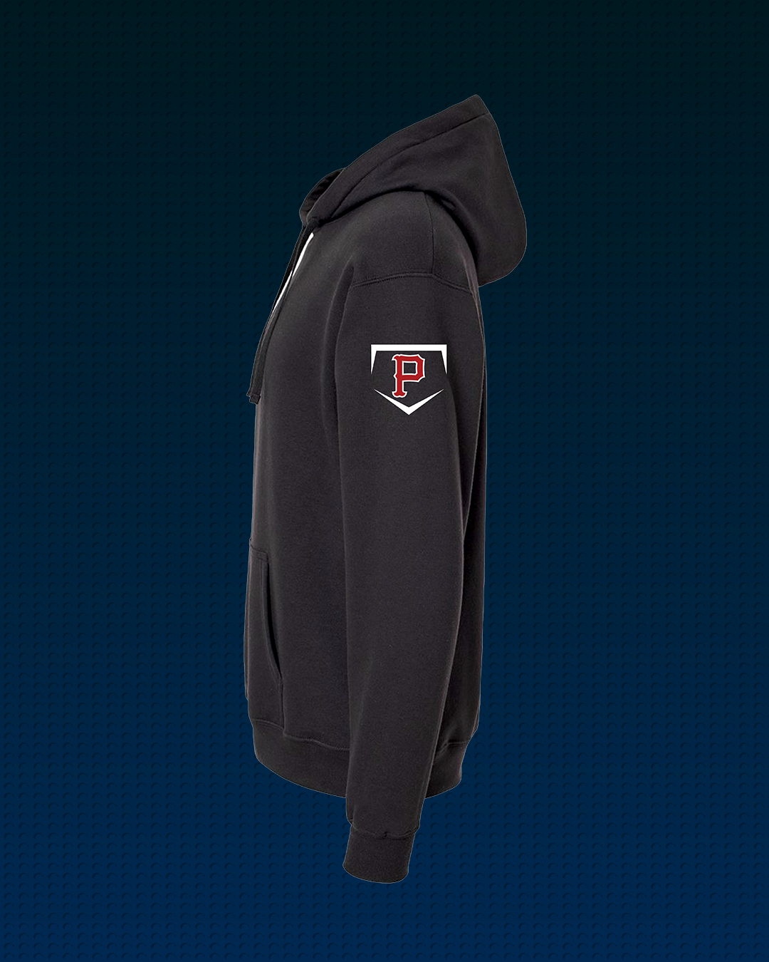 “Vintage” Pueblo Baseball Hoodie