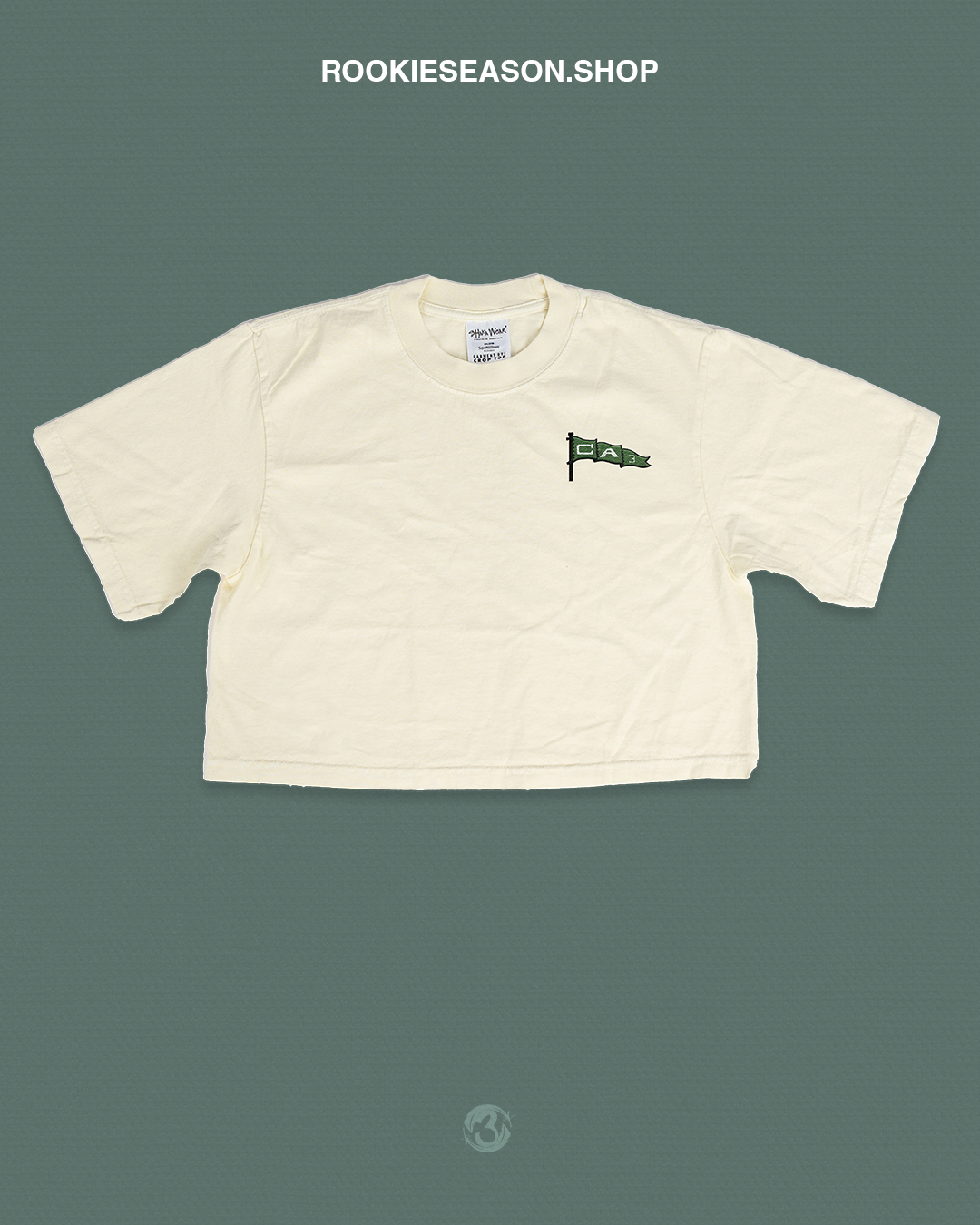 “CA3 FLAG” Women Cropped T-Shirt