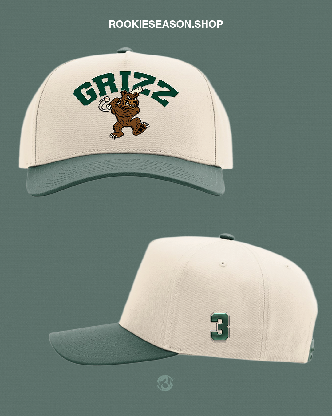 “GRIZZ” Snapback Hat
