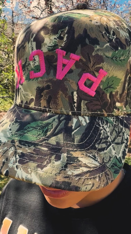 "PACK" Pink Camo Pueblo Hat
