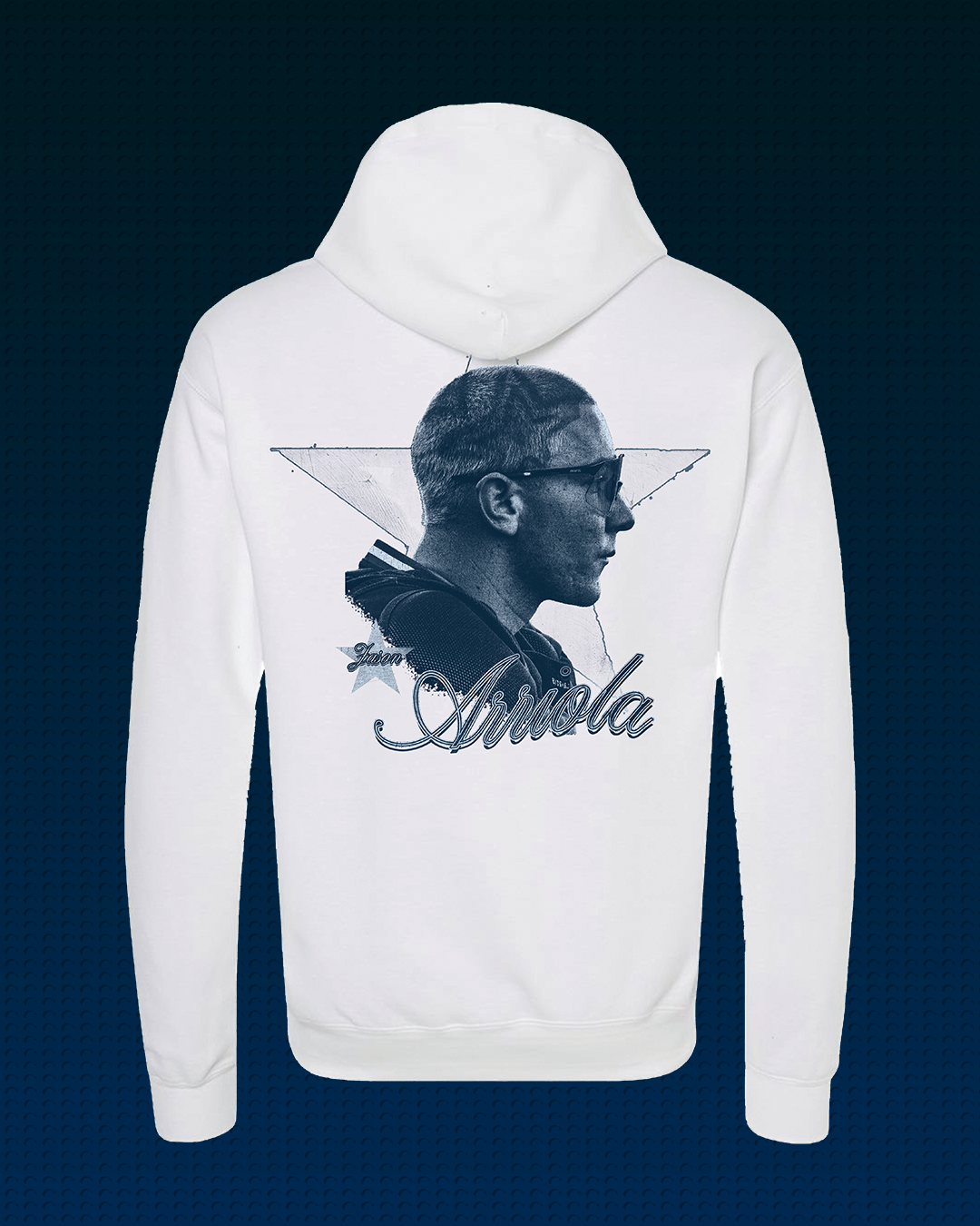 “Signature” Jason Arriola Hoodie (White)
