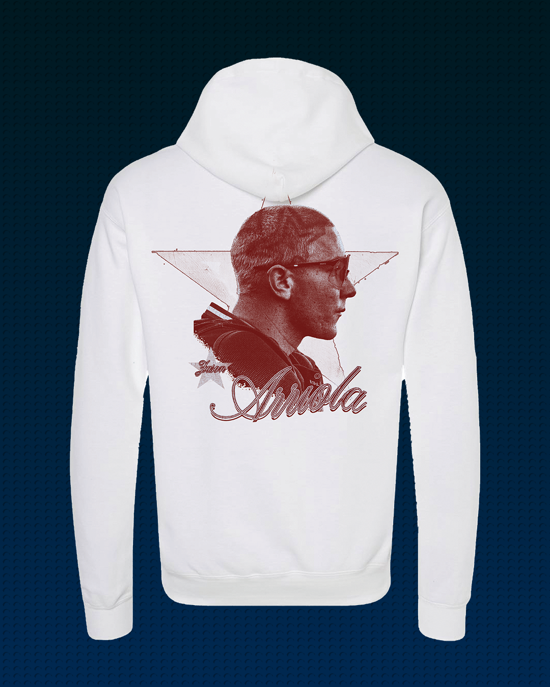 “Signature” Jason Arriola Hoodie (White)