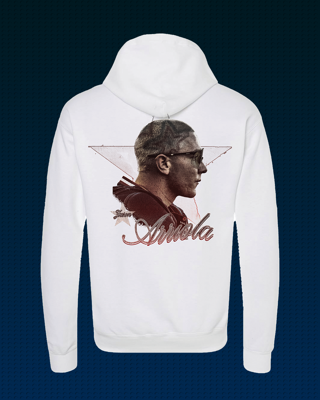 “Signature” Jason Arriola Hoodie (White)
