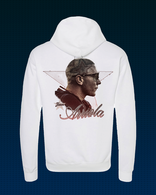 “Signature” Jason Arriola Hoodie (White)
