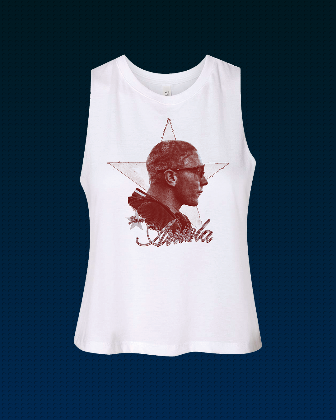 “Signature” Jason Arriola Tank (White)