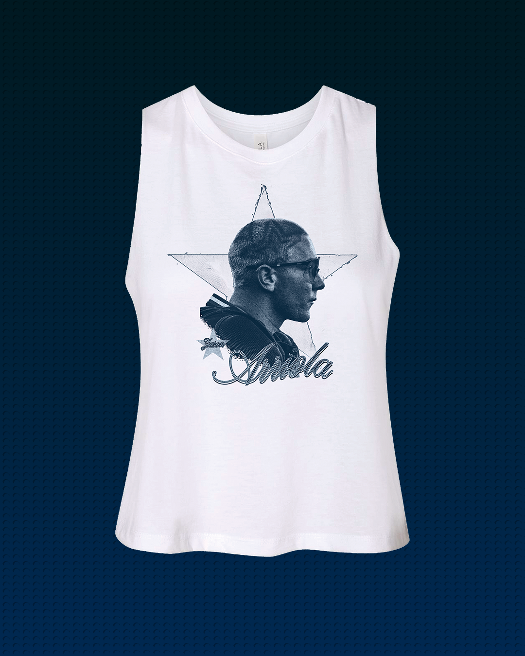 “Signature” Jason Arriola Tank (White)