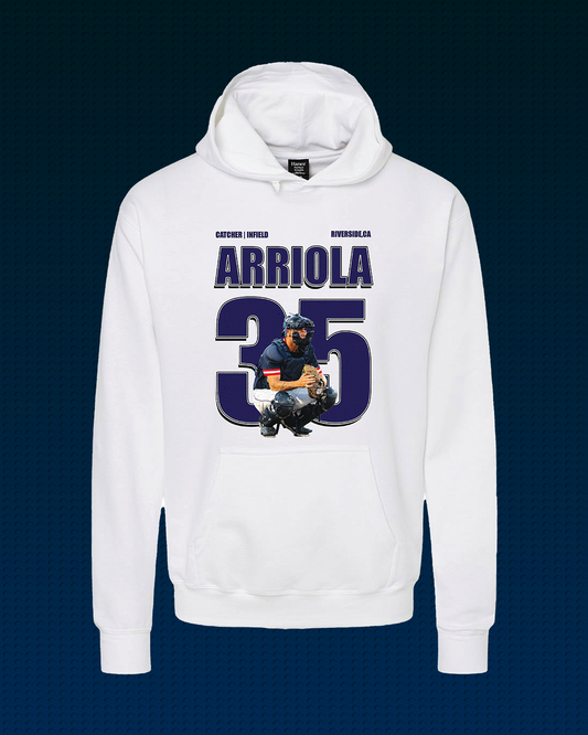 “New Age” Jason Arriola Hoodie (White)