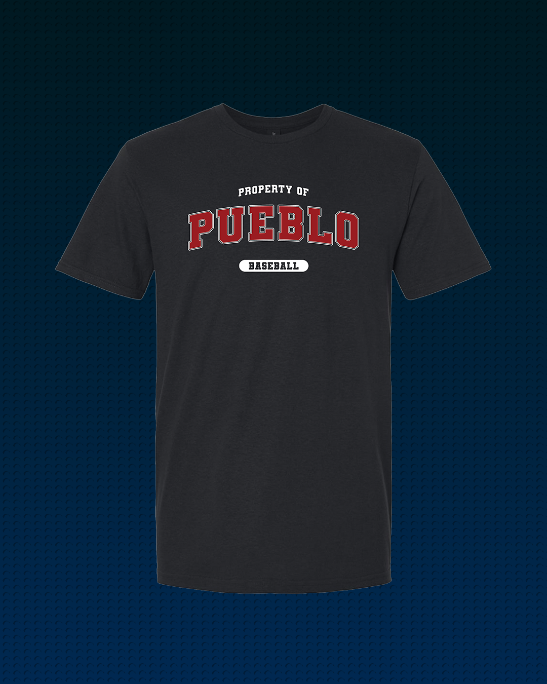 “Vintage” Pueblo Baseball T-Shirt