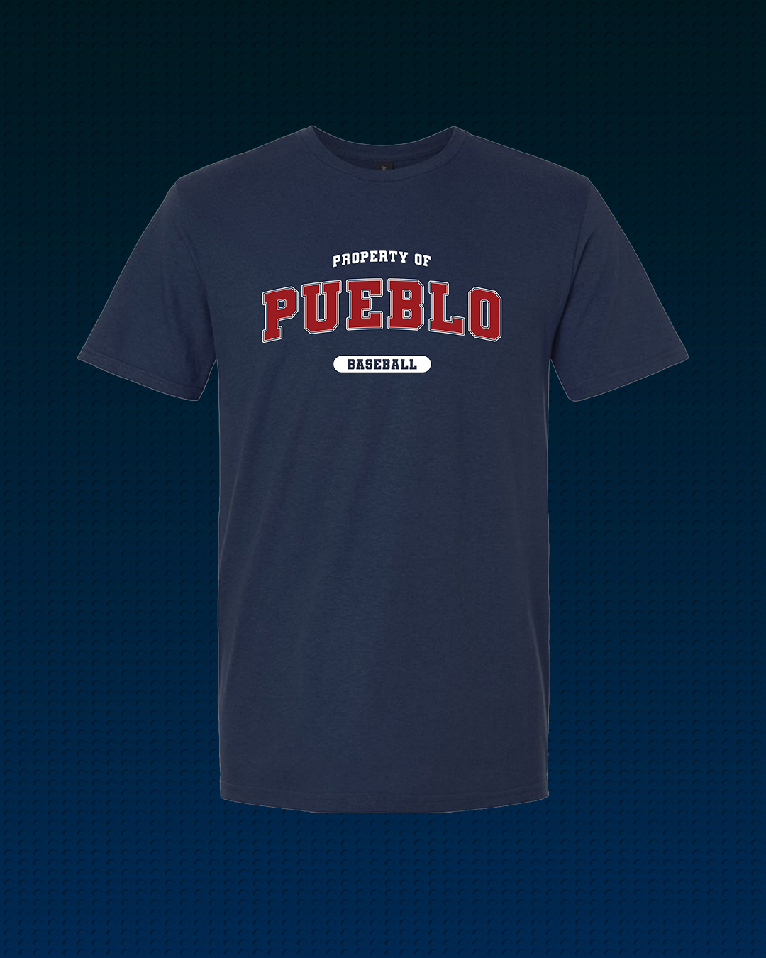 “Vintage” Pueblo Baseball T-Shirt