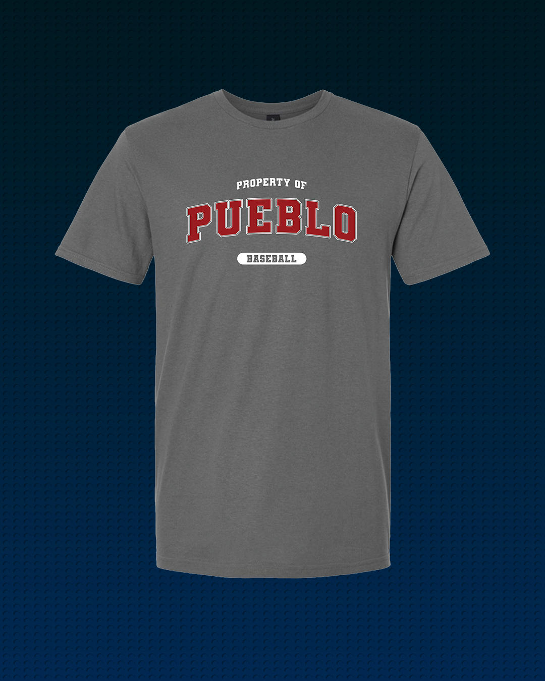 “Vintage” Pueblo Baseball T-Shirt