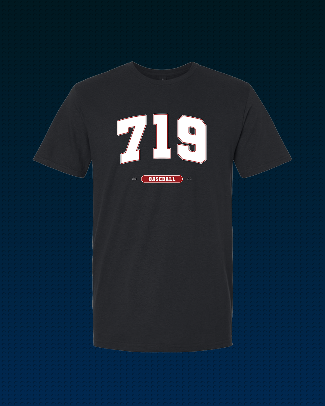 “719” Pueblo Baseball T-Shirt