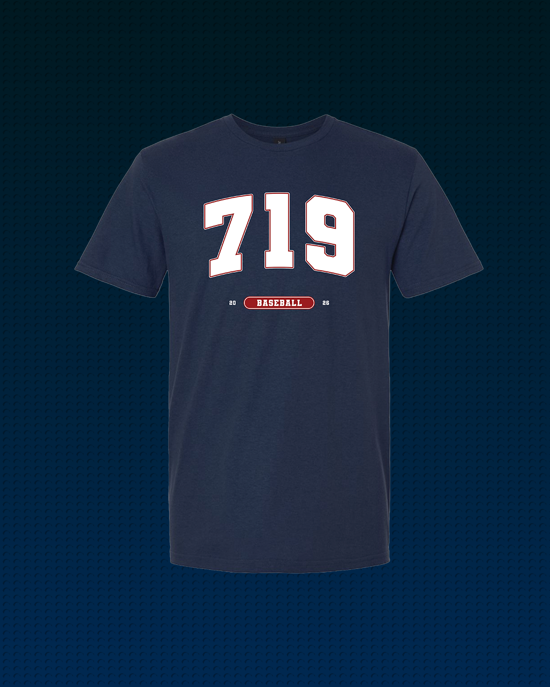 “719” Pueblo Baseball T-Shirt