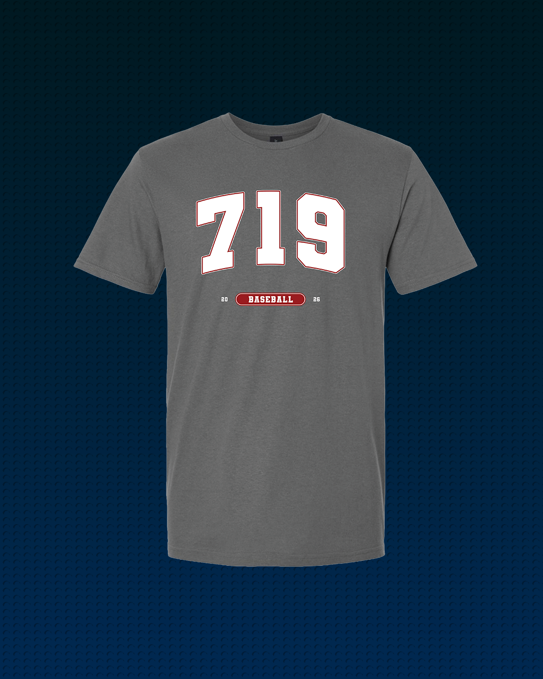 “719” Pueblo Baseball T-Shirt