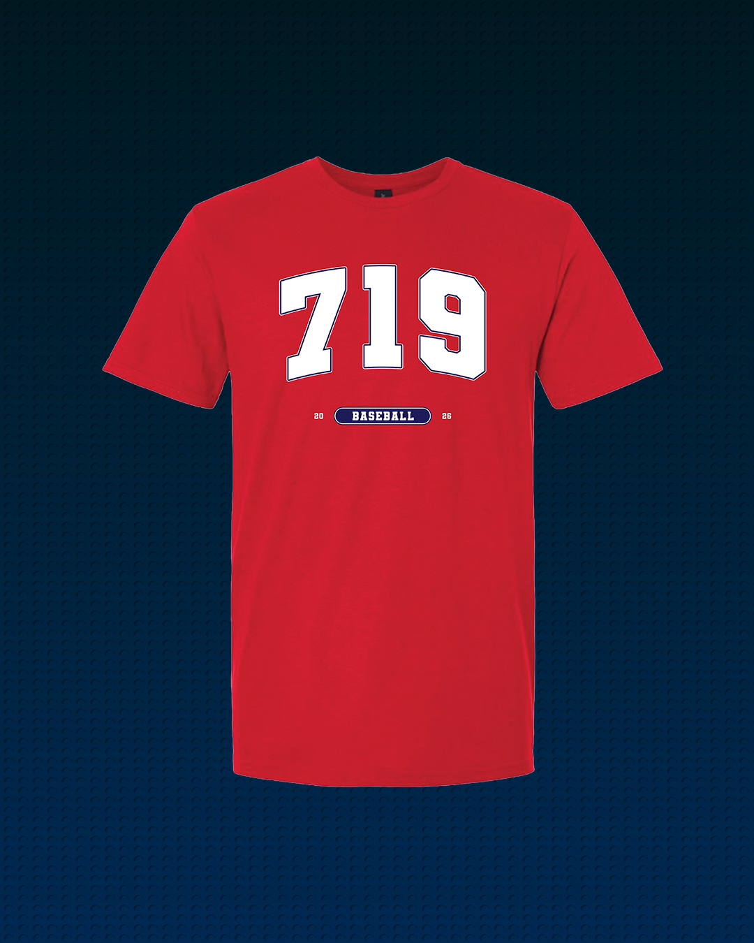 “719” Pueblo Baseball T-Shirt