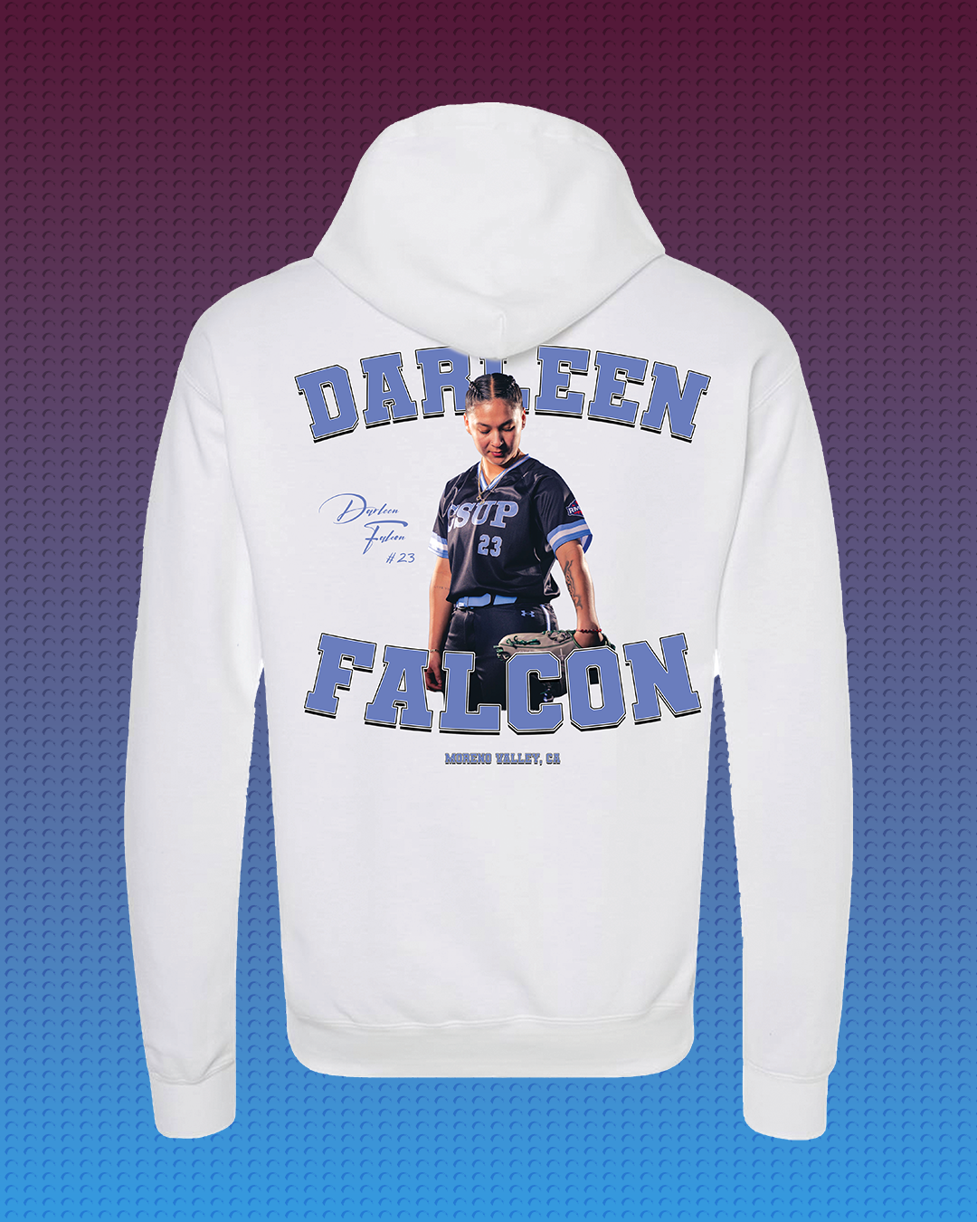 “Signature” Darleen Falcon Hoodie