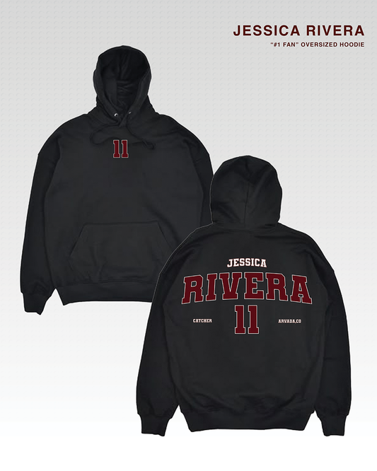 "#1 FAN" Jessica Rivera Hoodie