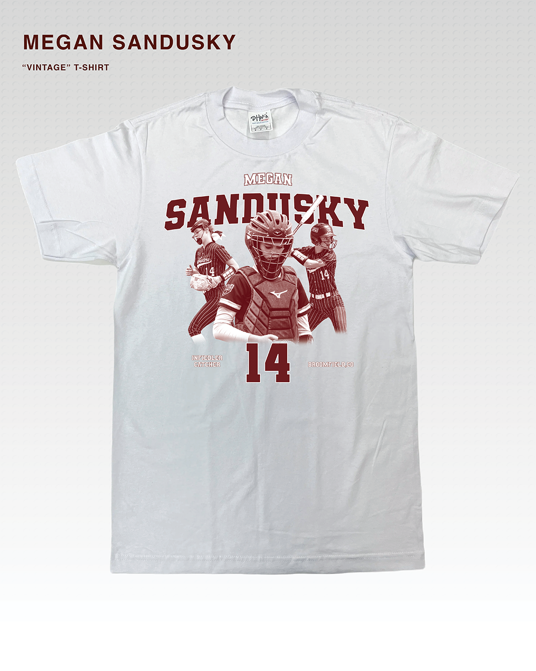 "VINTAGE" Megan Sandusky T-Shirt