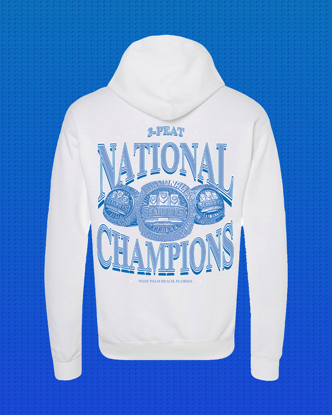 "CHAMPS" KU 3-Peat Hoodie
