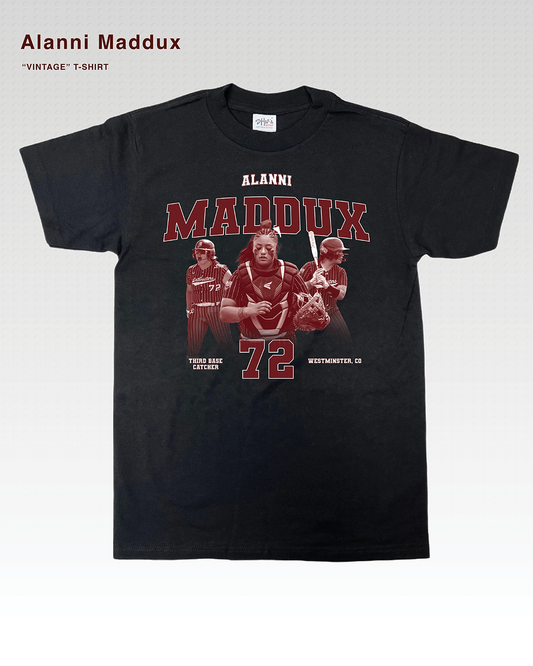 "VINTAGE" ALANNI MADDUX T-SHIRT