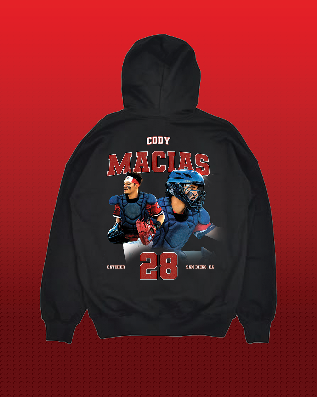 #1 Fan"  Cody Macias Hoodie