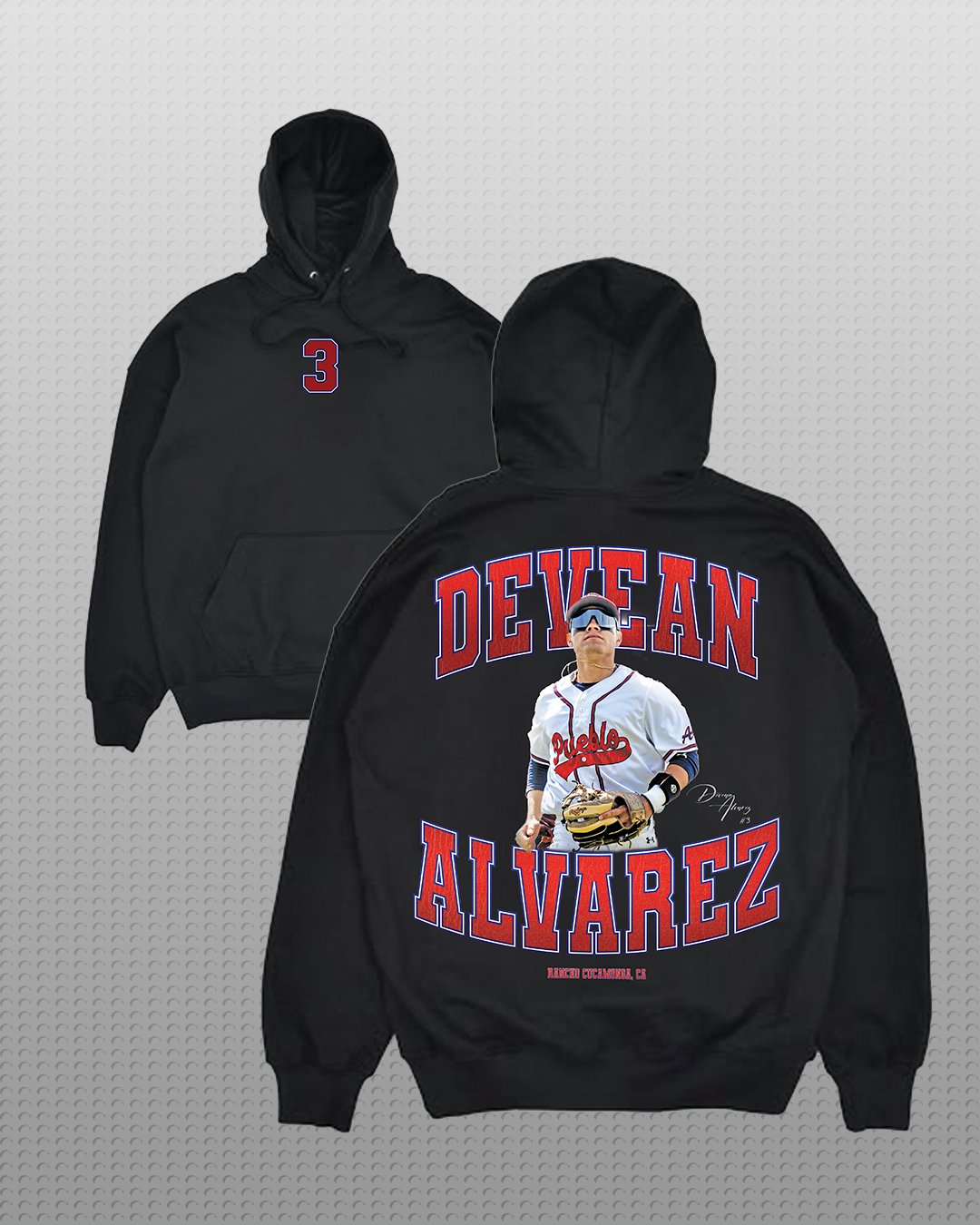 "#1 FAN" Devean Alvarez Hoodie
