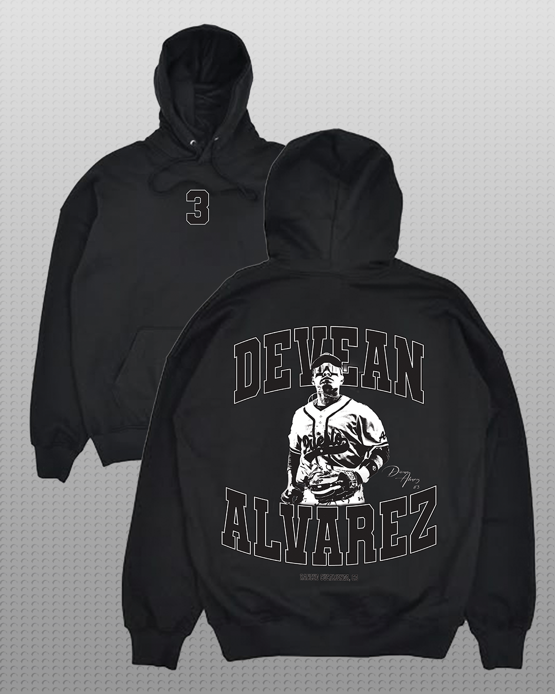 "Signature" BW Devean Alvarez Hoodie