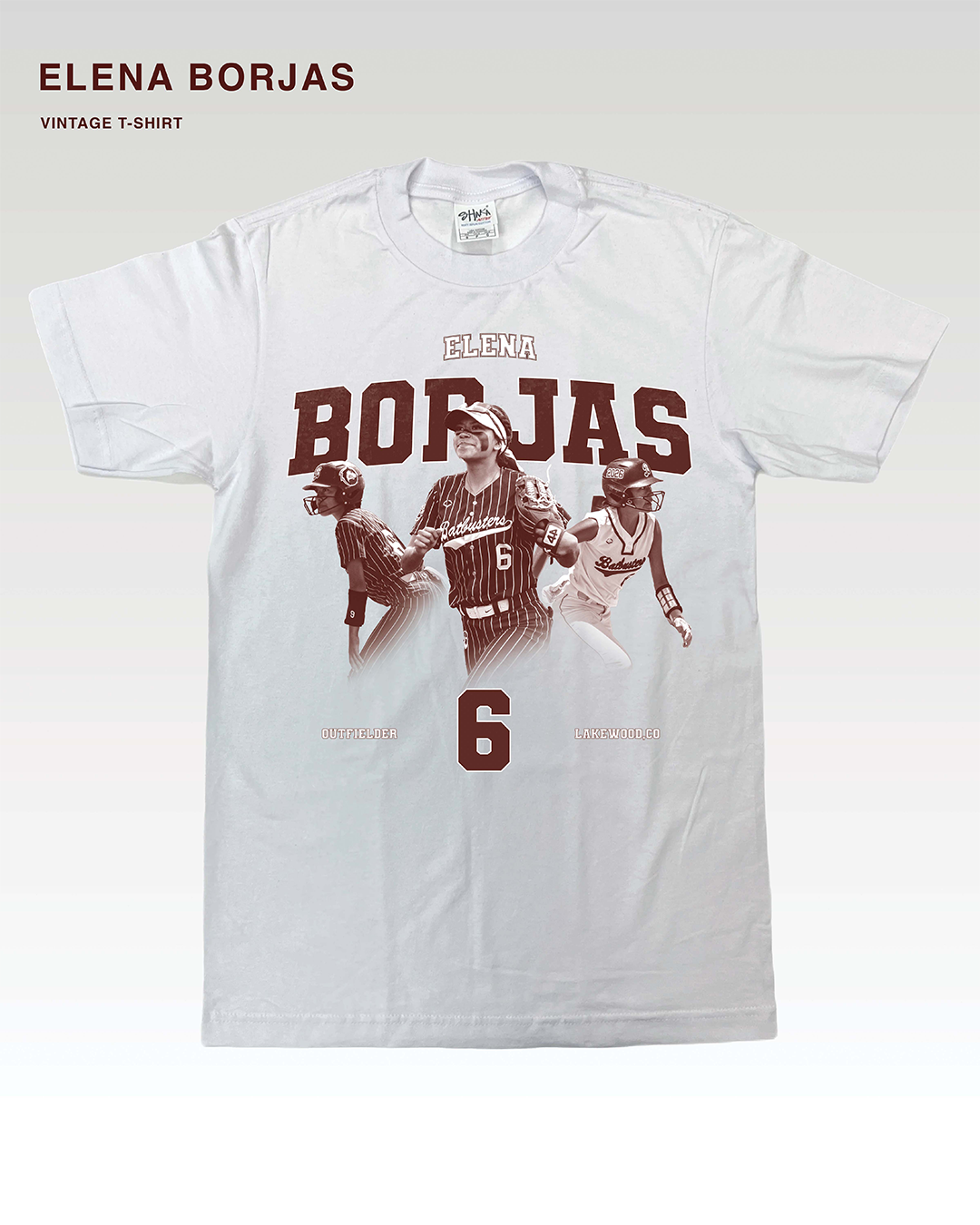 "VINTAGE" ELENA BORJAS T-SHIRT
