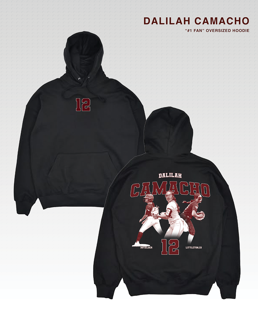 "#1 FAN" Dalilah Camacho Hoodie