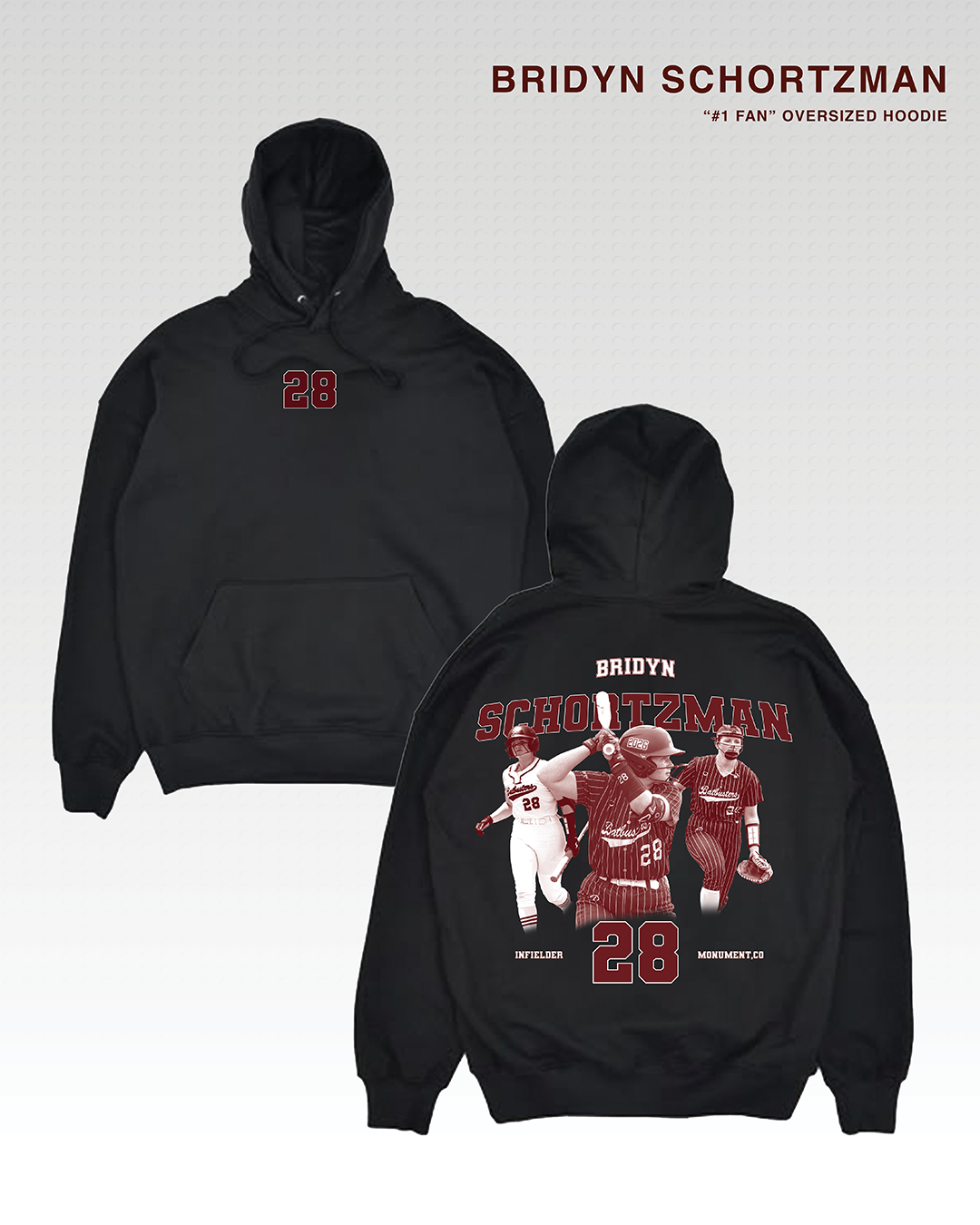 "#1 FAN" Bridyn Schortzman Hoodie