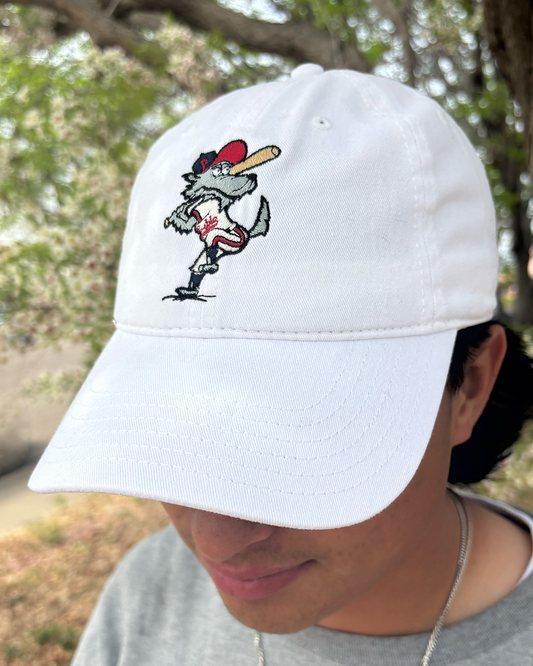 "Cartoon Wolf" Pueblo Baseball Dad Hat